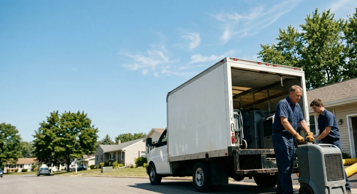 Water Damage Cleanup in Gnadenhutten, OH near me